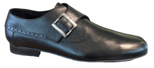 Venettini Black Mace Dress Shoe
