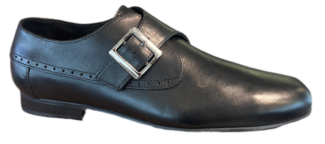 Venettini Black Mace Dress Shoe