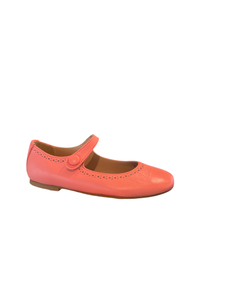 Papanatas Eli Girls Blossom Leather Mary Jane