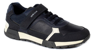 Geox Navy Grey Alfier Sneakers