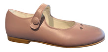 Shawn & Jeffery Girls Pink Leather Heart Mary Jane