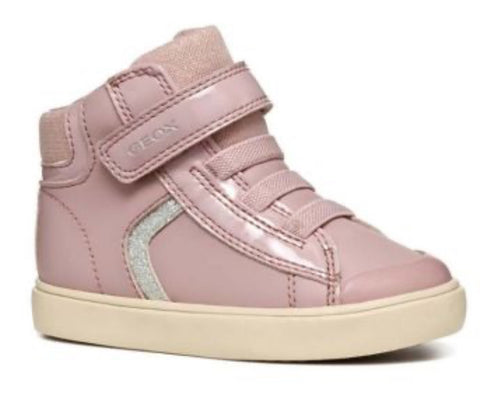 Geox Gisli Old Rose Pink High Top Sneakers