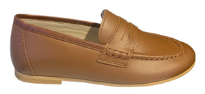 Shawn & Jeffery Tan Roble Leather Classic Loafer
