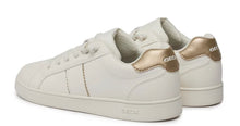 Geox White Platunum Eclyper Sneakers