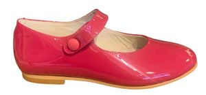 Shawn & Jeffery Burganvilia Patent Leather Girls Button Mary Jane