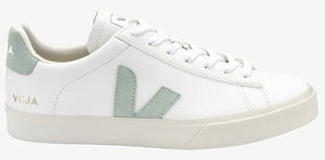 Veja Campo Extra White Matcha Leather Sneakers