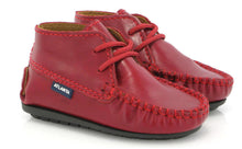 Atlanta Baby Red Safiano Leather Bootie