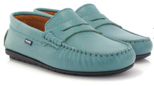 Atlanta Mocassin Jellyfish Grainy Leather Loafer