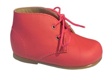 Shawn & Jeffery Baby Fuchsia Leather Booties