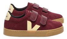 Veja Esplar Burgundy Suede Amarante Sun Leather Sneakers