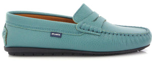 Atlanta Mocassin Jellyfish Grainy Leather Loafer