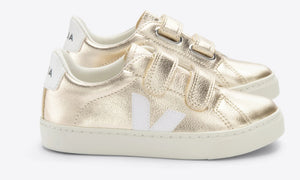 Veja Platine Gold Velcro Sneakers