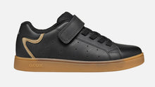 Geox Eclyper Black Beige Leather Sneakers