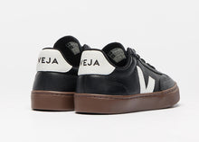 Veja Volley Bark Black White Leather Sneakers