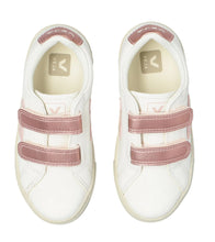 Veja Esplar Petale Nacre Pink Leather Velcro Sneakers
