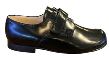 Beberlis Classic Black Velcro Dress Shoe