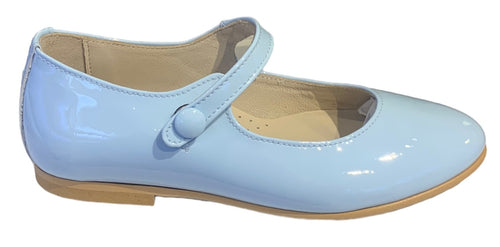 Shawn & Jeffery Nube Cloud Pale Blue Patent Leather Mary Jane