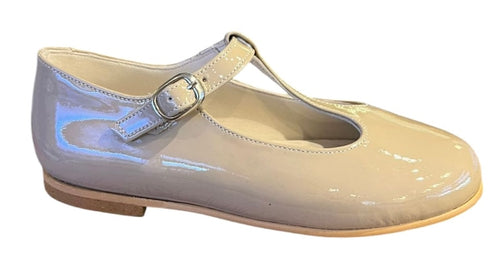 Shawn & Jeffery Arena Patent Leather Girls T-Strap Shoe