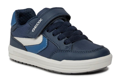 Geox Arzach Navy Jeans Sneakers