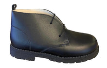 Shawn & Jeffery Black Leather 118 Lace up Booties