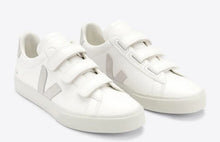Veja Recife Extra White Natural Velcro Leather Sneakers
