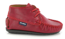 Atlanta Baby Red Safiano Leather Bootie