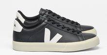 Veja Campo Black White Leather Sneakers