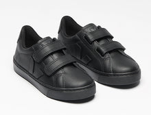 Veja Esplar Black Leather Velcro Sneakers
