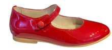 Shawn & Jeffery Red Patent Leather Snap Mary Jane