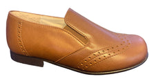 Beberlis Roble Tan Leather Slip On Designed Smoking Shoe