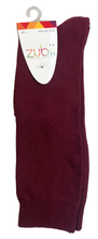 Girls Zubii Burgundy Knee Socks