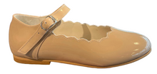 Shawn & Jeffery Rose Nude Patent Leather Design Mary Jane