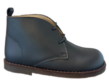Shawn & Jeffery Grey Carbon Leather Lace up Booties 118