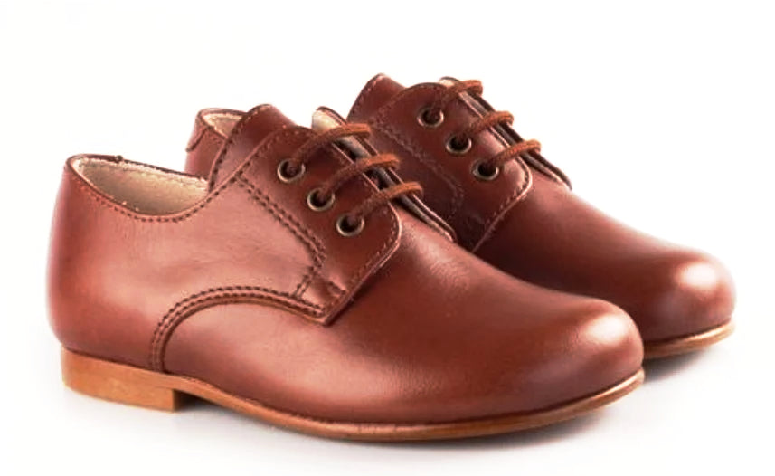 Beberlis Roble Lugguage Leather Oxford Dress Shoe