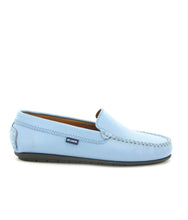 Atlanta Mocassin Sky Blue Smooth Leather Loafer