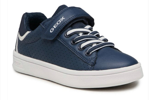 Geox DJ Rock Navy White Sneakers