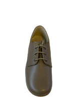 Shawn & Jeffery Taupe Leather Classic Oxford Dress Shoe