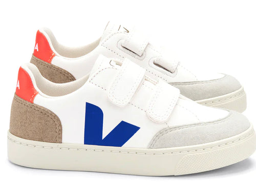 Veja White Multico Miel Velcro Sneakers