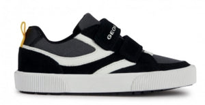 Geox Alphabeet Black Designed Sneakers