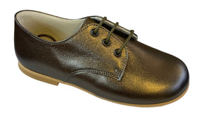 Shawn & Jeffery Laminado Ocre Leather Classic Oxford Dress Shoe
