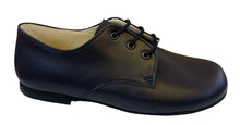 Shawn & Jeffery Navy Leather Classic Oxford Dress Shoe