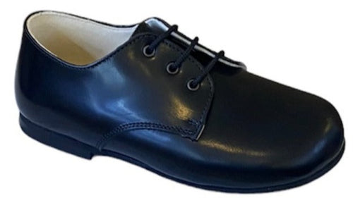 Shawn & Jeffery Mocasino Black Leather Classic Oxford Dress Shoe