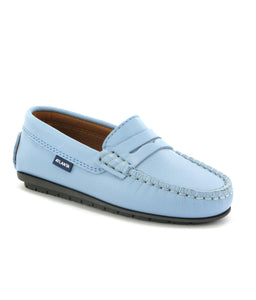 Atlanta Mocassin Blue Sky Smooth Penny Loafer