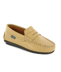 Atlanta Mocassin Beige  Smooth Penny Loafer