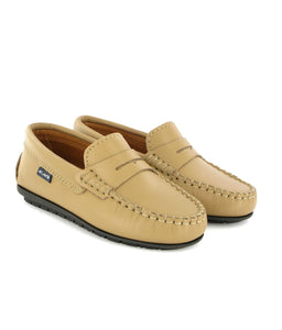 Atlanta Mocassin Beige  Smooth Penny Loafer