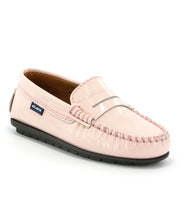 Atlanta Mocassin Pink Patent Penny Loafer