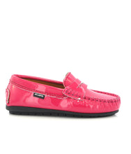 Atlanta Mocassin Fuschia Patent Penny Loafer