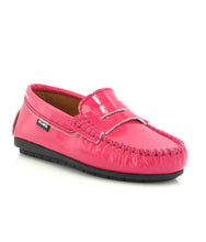 Atlanta Mocassin Fuschia Patent Penny Loafer