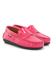 Atlanta Mocassin Fuschia Patent Penny Loafer