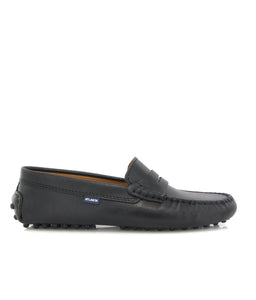 Atlanta Mocassin Black Smooth Driver Loafer